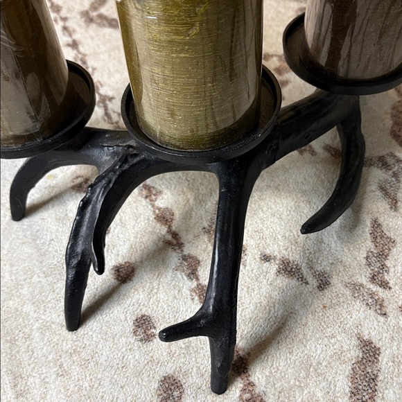 3 Antler Candle Holders - Picture 9 of 9
